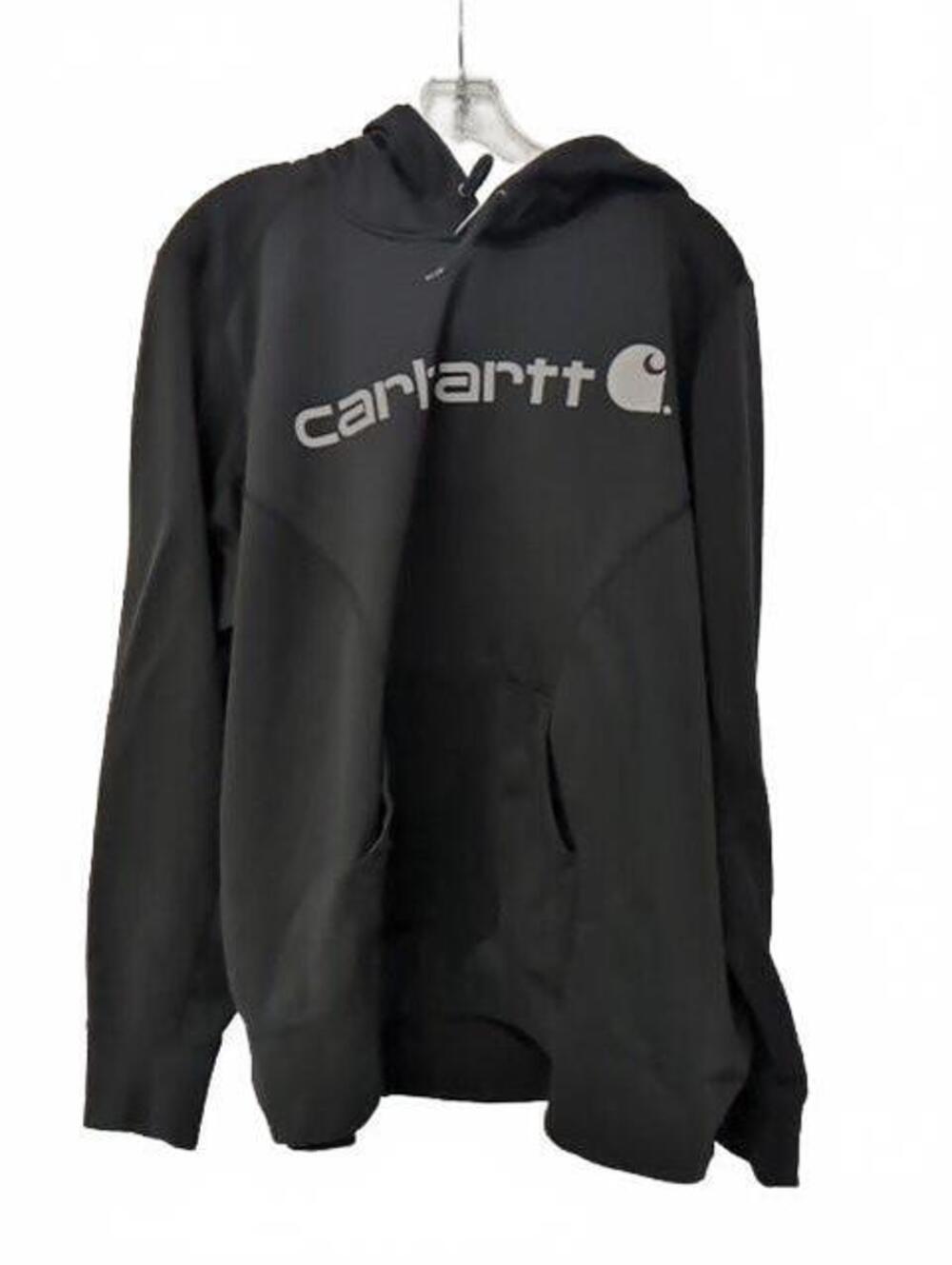 Carhartt XXL Black Logo Hooded Sweatshirt-16.60